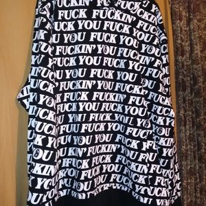 Ripndip Fuck You You Fuckin Fuck Hoodie NWT Sz Large